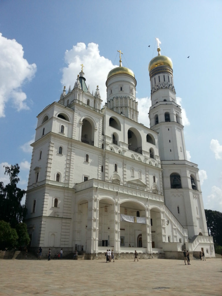 Колокольня Ивана Великого Московского Кремля внутри