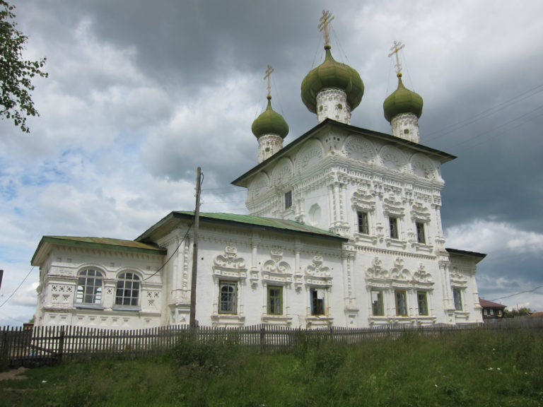 Никольская Церковь Ныроб Пермский край