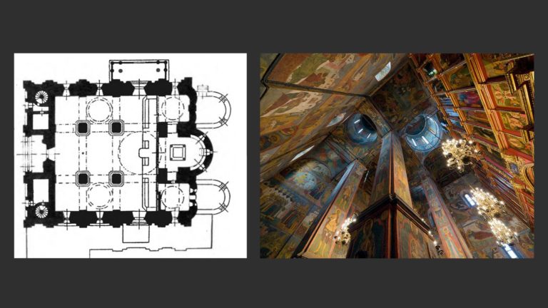 Архангельский собор московского кремля план