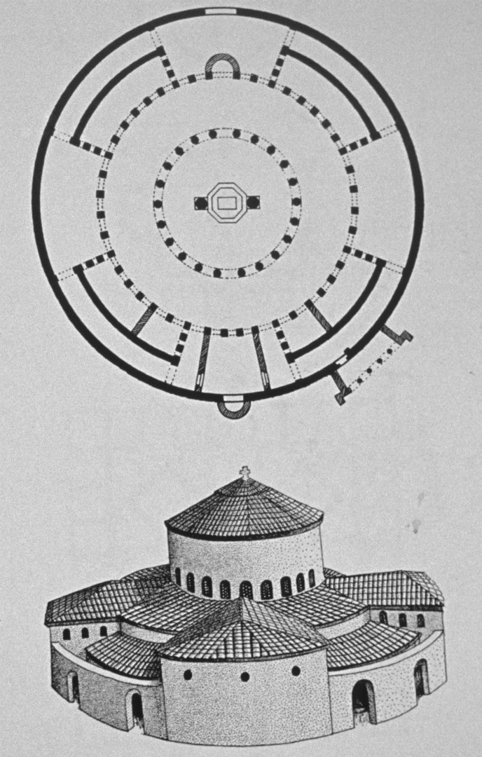 Раннехристианские храмы которые в плане имели круглую квадратную или октагональную форму
