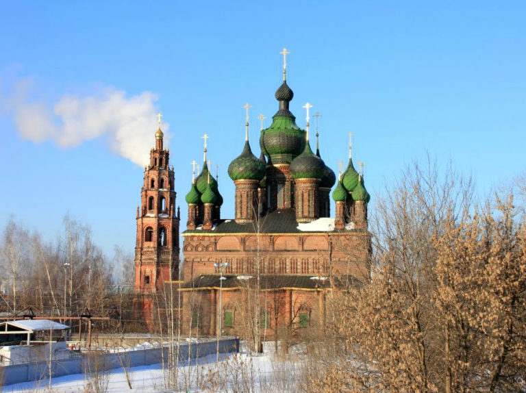 Церковь Иоанна Предтечи в Толчкове Ярославль