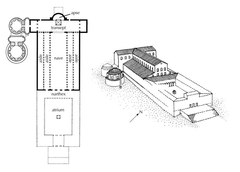 План базилика св петра
