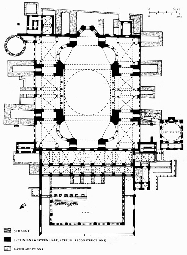 План собора святой софии в константинополе