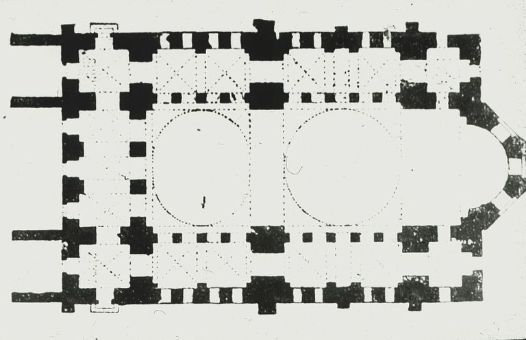 Храм святой ирины в константинополе план