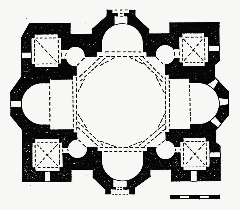 Храм в виде восьмиугольника