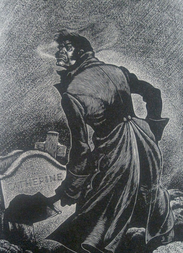 Грозовой перевал иллюстрации Фриц Айхенберг