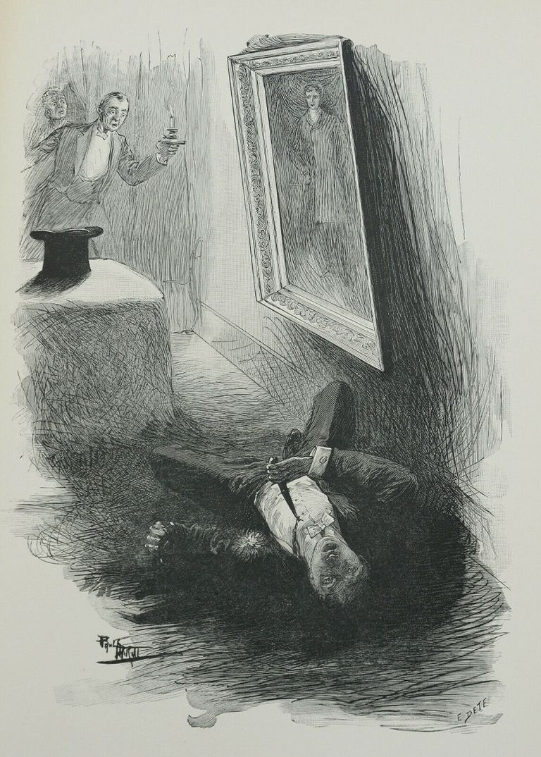 Оскар Уайльд портрет Дориана Грея иллюстрации