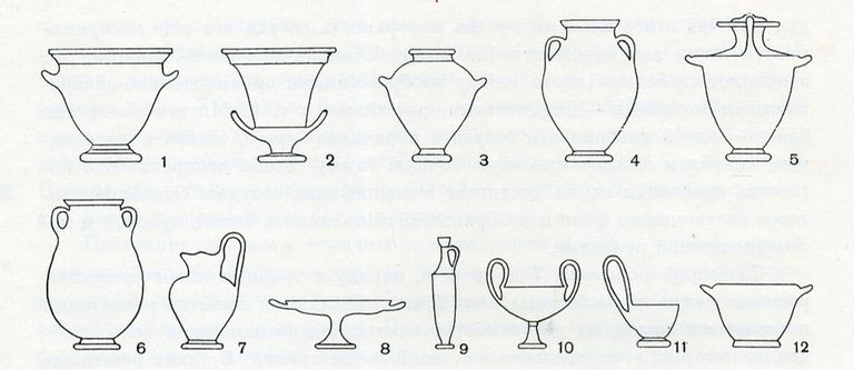 Формы сосудов. Формы ВАЗ древней Греции. Основные формы древнегреческих сосудов. Формы ВАЗ древней Греции гончарные. Основные типы греческих ВАЗ.